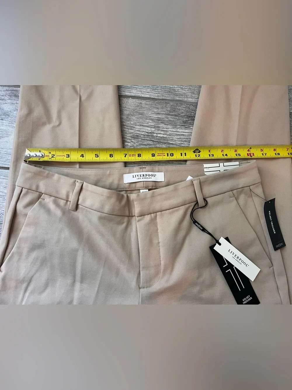 Liverpool Women's Tan Straight-Leg Dress Pants